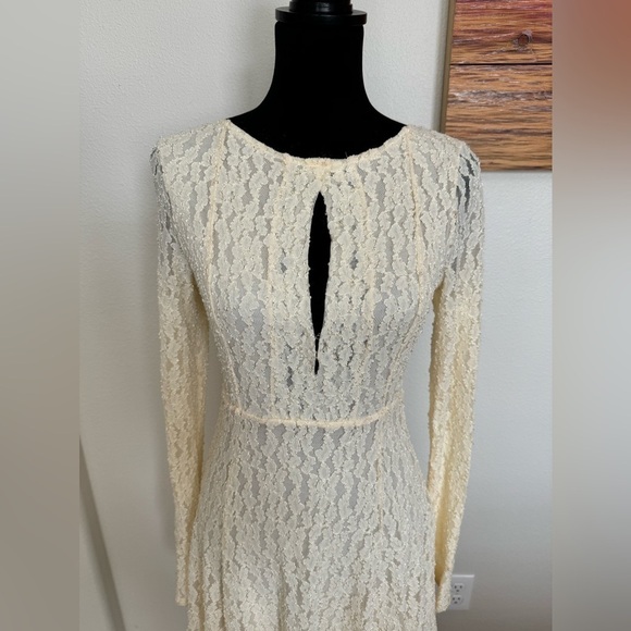 Free People Lace Mini Dress​​​​​​ - Picture 4 of 4